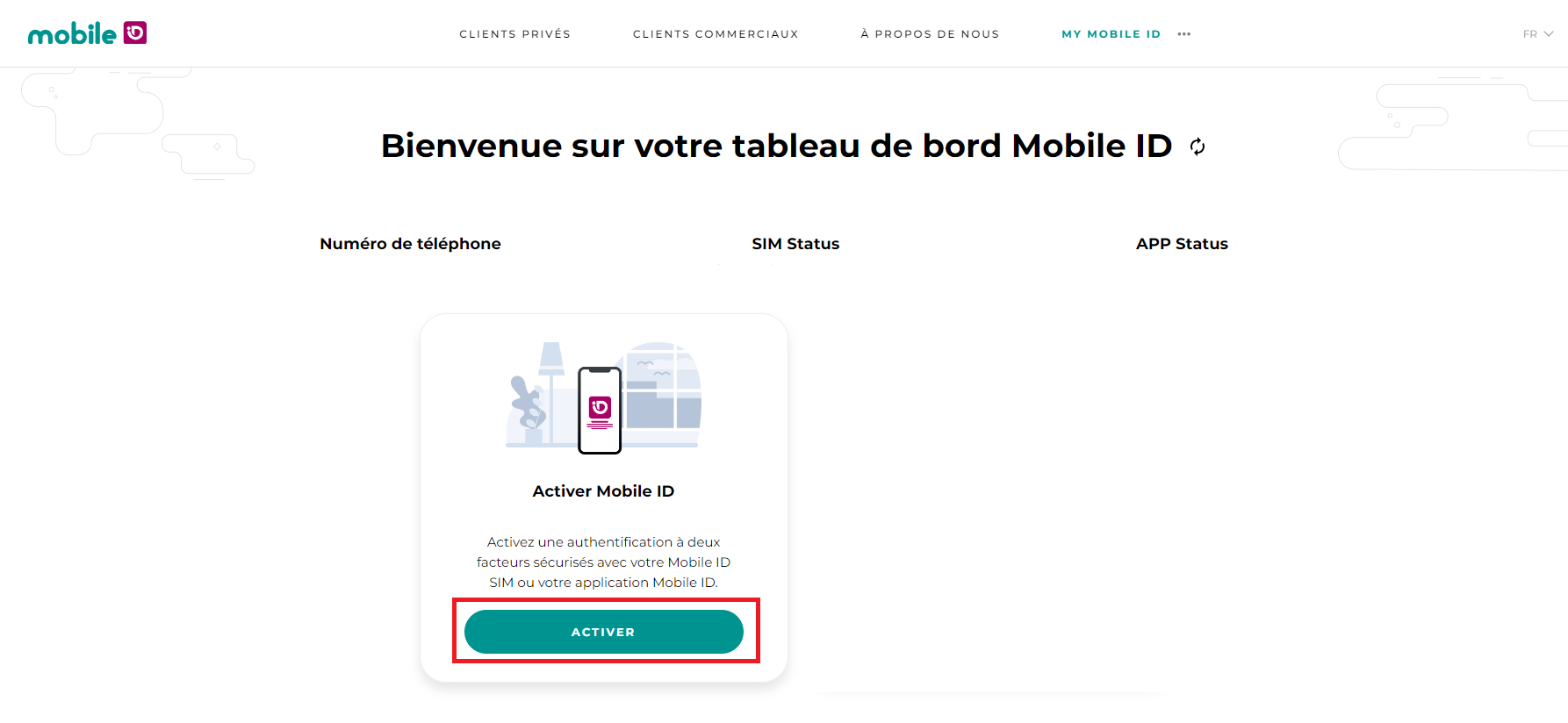 activer MobileID