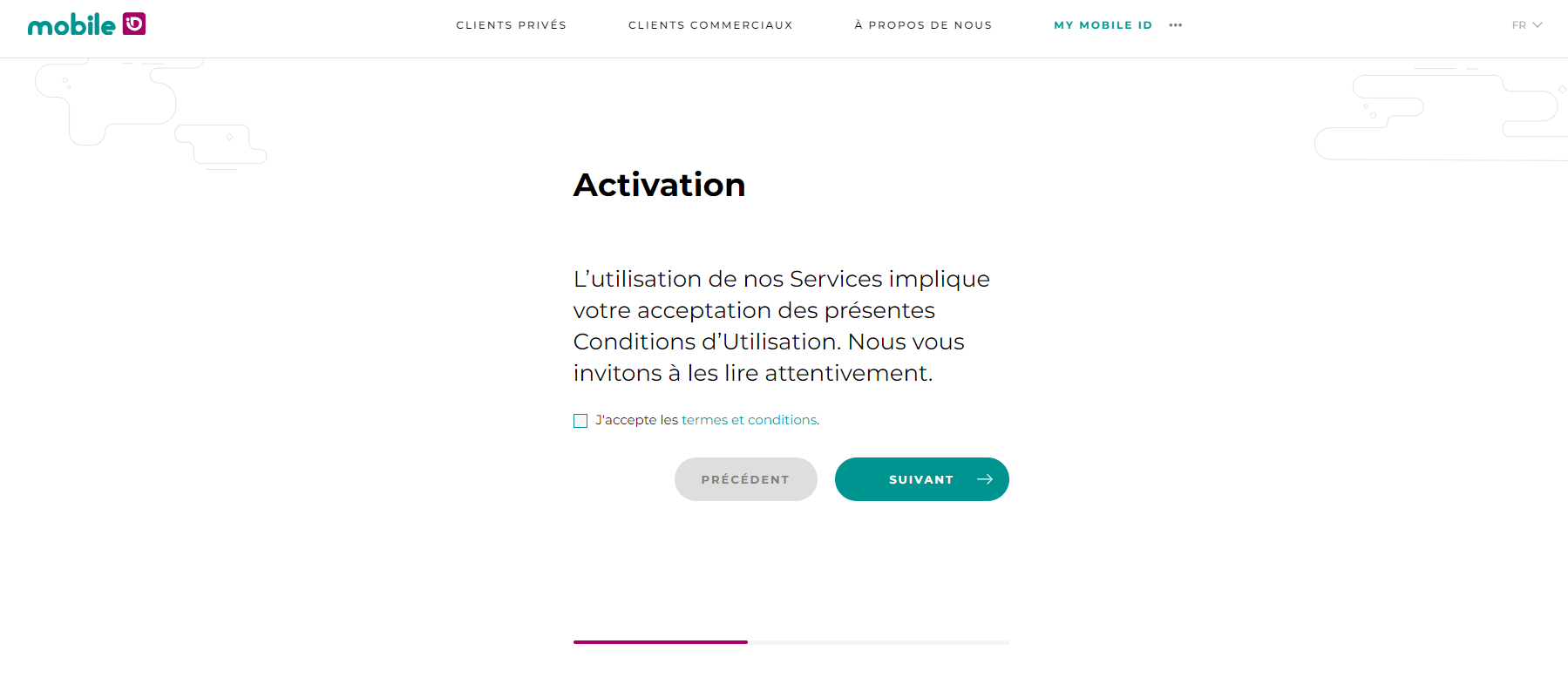 Conditions d'utilisation