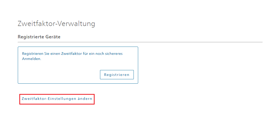 modification paramètres